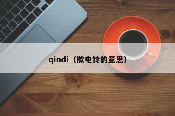 qindi(揿电铃的意思)